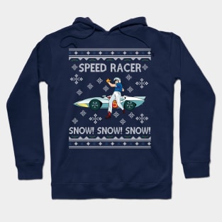 Speed Racer Go Snow Christmas Hoodie